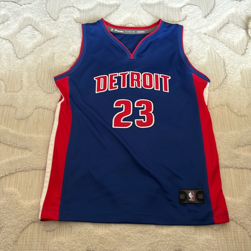 USED Jaden Ivey #23 Detroit Pistons Jersey Youth Large
